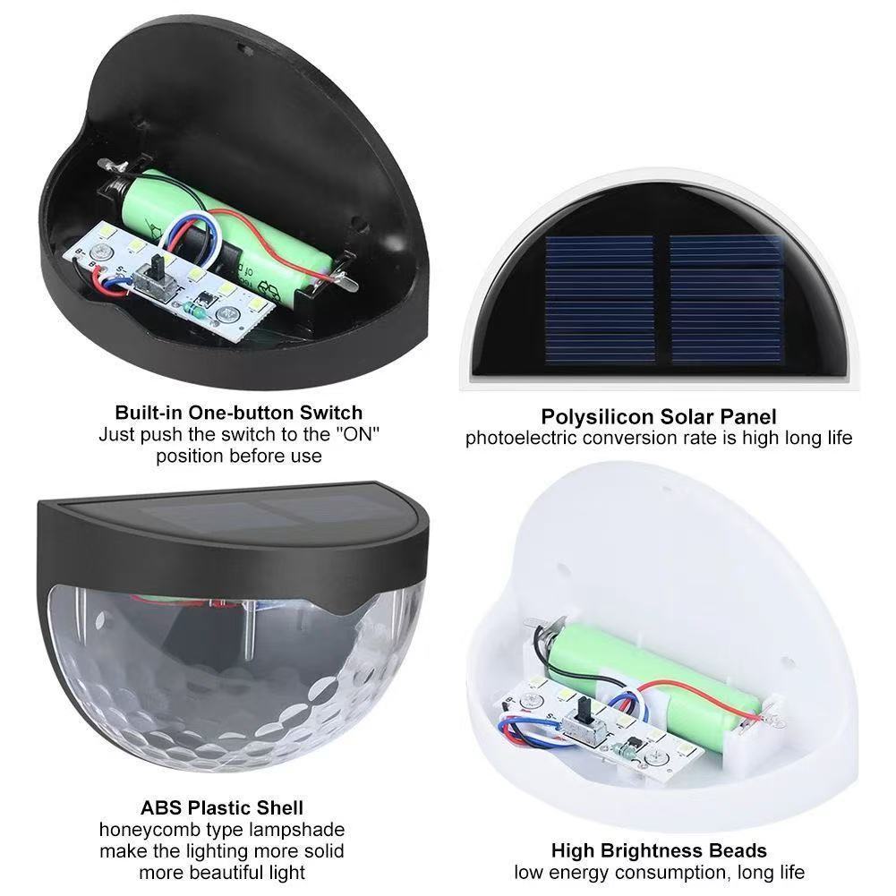 YOWXII คมไฟ LED พลังงานแสงอาทิตย์ กันน้ํา ประหยัดพลังงาน สําหรับตกแต่งรั้ว กลางแจ้ง - รูปที่ 7