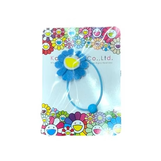 MURAKAMI FLOWER HAIRBAND - BLUE
