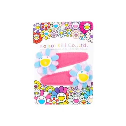 MURAKAMI FLOWER HAIRPIN - PINK