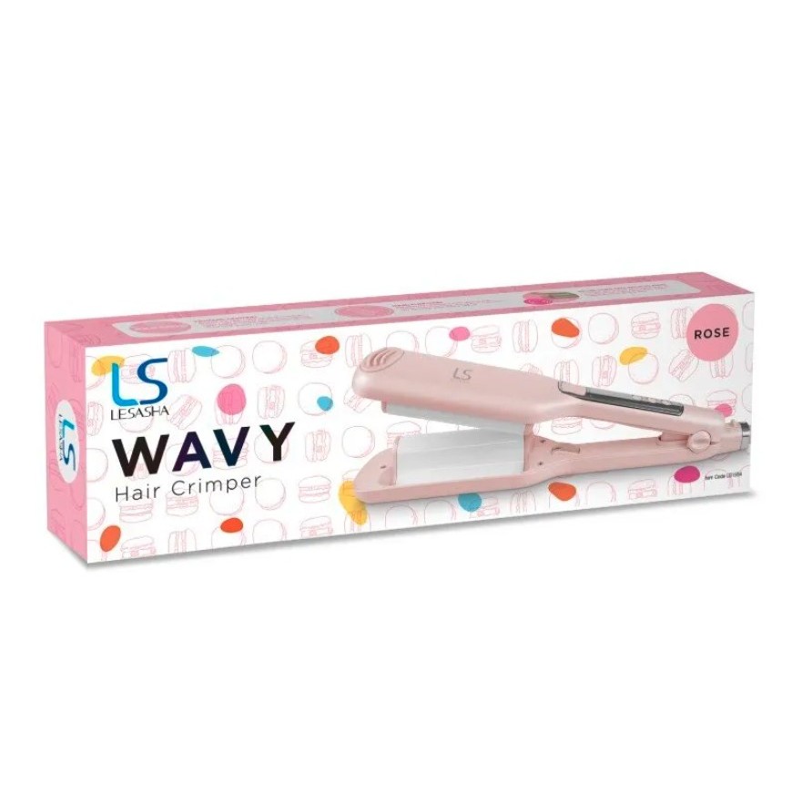 LESASHA LS1554 LS WAVY HAIR CRIMPER ROSE (ของใหม่)