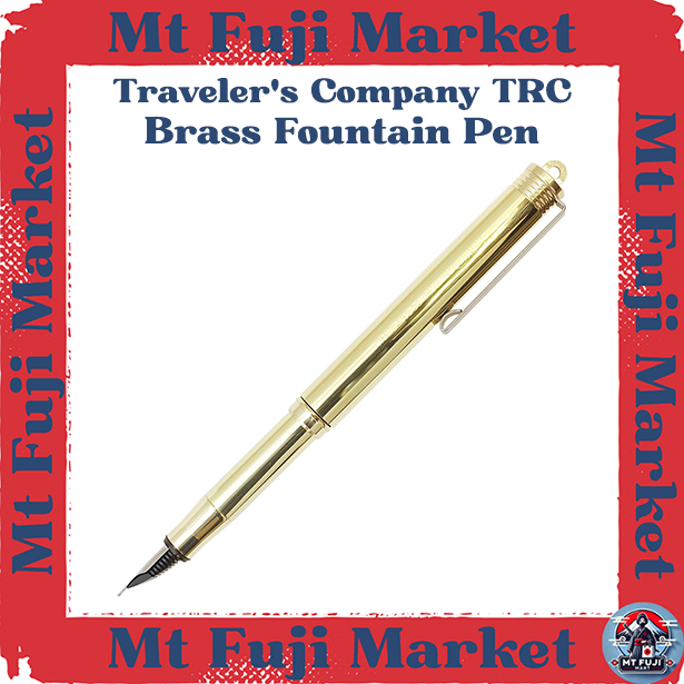 MIDORI Traveler's Company TRC Brass Fountain Pen Solid Brass【Direct from Japan】