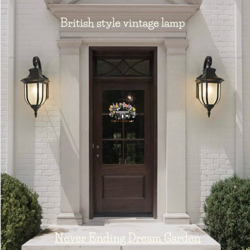 British style vintage lamp โคมไฟติดผนังวินเทจสไตล์อังกฤษ