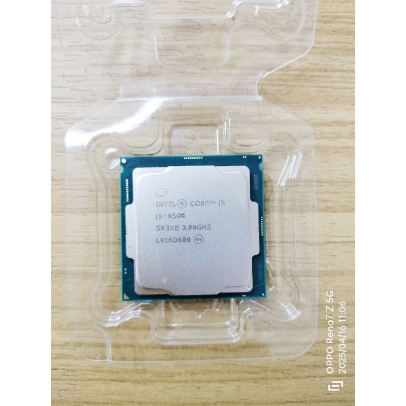 CPU (ซีพียู) Intel Core i5-8500  3.0GHz 6คอ 6เทรด 65W LGA 1151V2  มือสองสภาพสวย เทสผ่านแล้ว