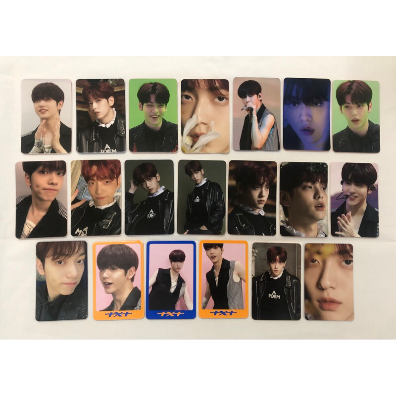 การ์ด ซูบิน Soobin Tomorrow x Together txt photocard