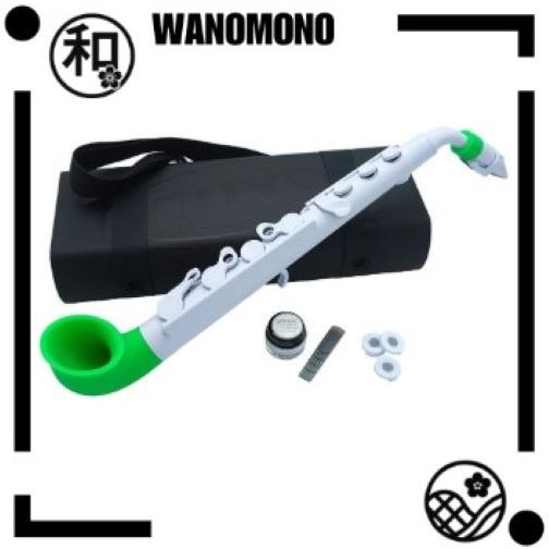NUVO Plastic Saxophone jSax White/Green N510JWGN [Official Japanese Product] [Japanese Quality]
