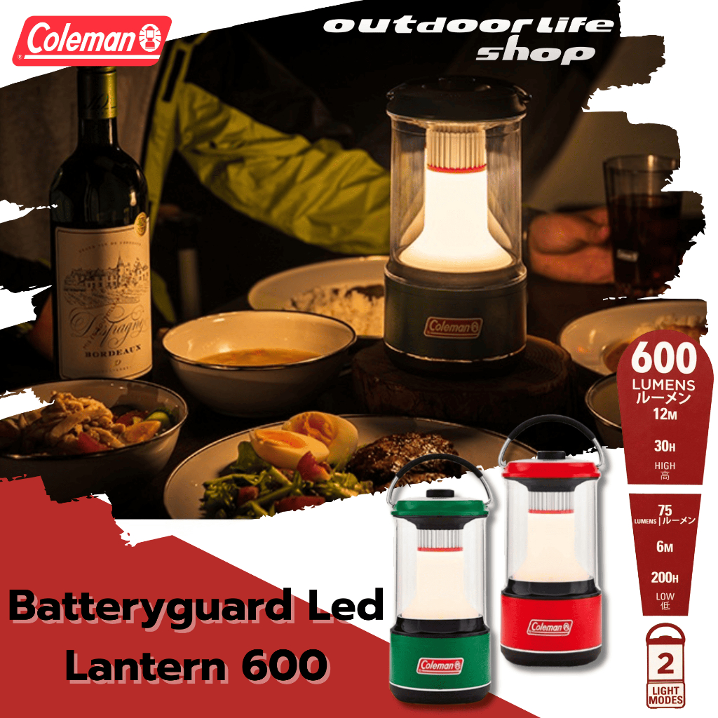 Coleman JP Batteryguard Led Lantern 600