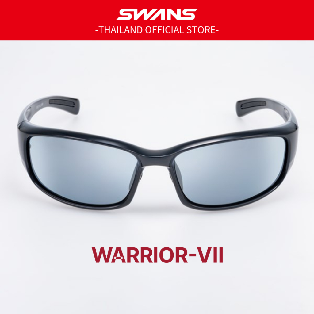 SWANS Warrior7 แว่นตากันแดดนำเข้าจากญี่ปุ่น เลนส์ULTRAโพราไรซ์ สำหรับใส่ตีกอล์ฟ ตกปลา ประกันเลนส์1ปี