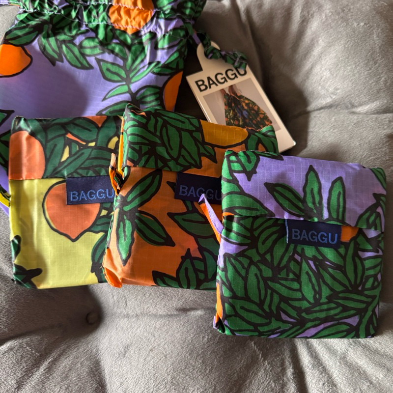 พร้อมส่ง STANDARD BAGGU SET เซ็ต 3 ใบ กระเป๋า Baggu ถุงผ้า Baggu