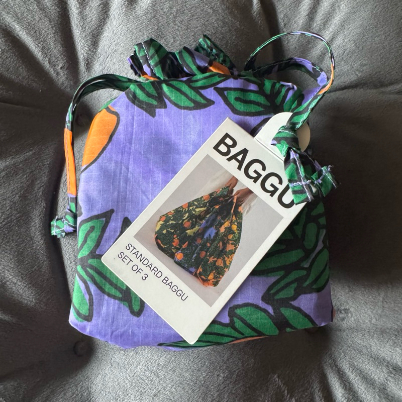 พร้อมส่ง STANDARD BAGGU SET เซ็ต 3 ใบ กระเป๋า Baggu ถุงผ้า Baggu