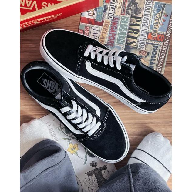 【พร้อมส่ง ของแท้ 100%】VANS (Classic) รองเท้า แวนส์โอวสคูล ได้ทั้งชายและหญิง