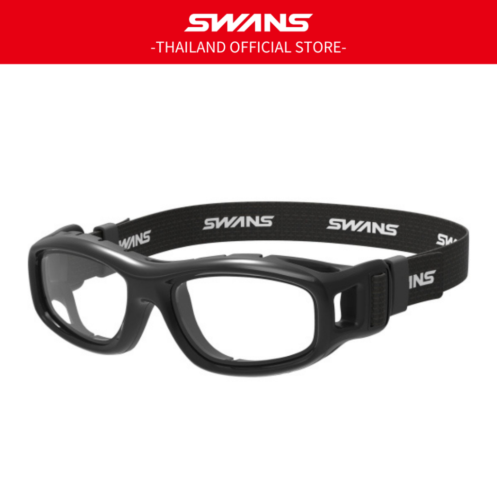SWANS EYEGUARD GDX แว่นตากันกระแทก นำไปตัดเลนส์สายตาได้ เล่นฟุตบอล บาสเก็ตบอล นำเข้าจากญี่ปุ่น
