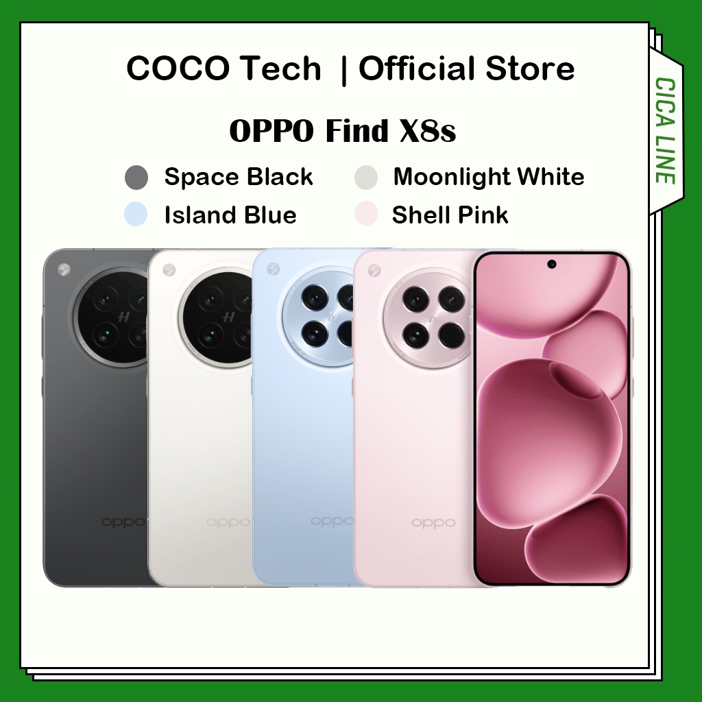 [New] OPPO Find X8s |กล้องหลัก 50 MP ชาร์จไว 80W แบตเตอรี่ 5700mAh รับประกัน12เดือน
