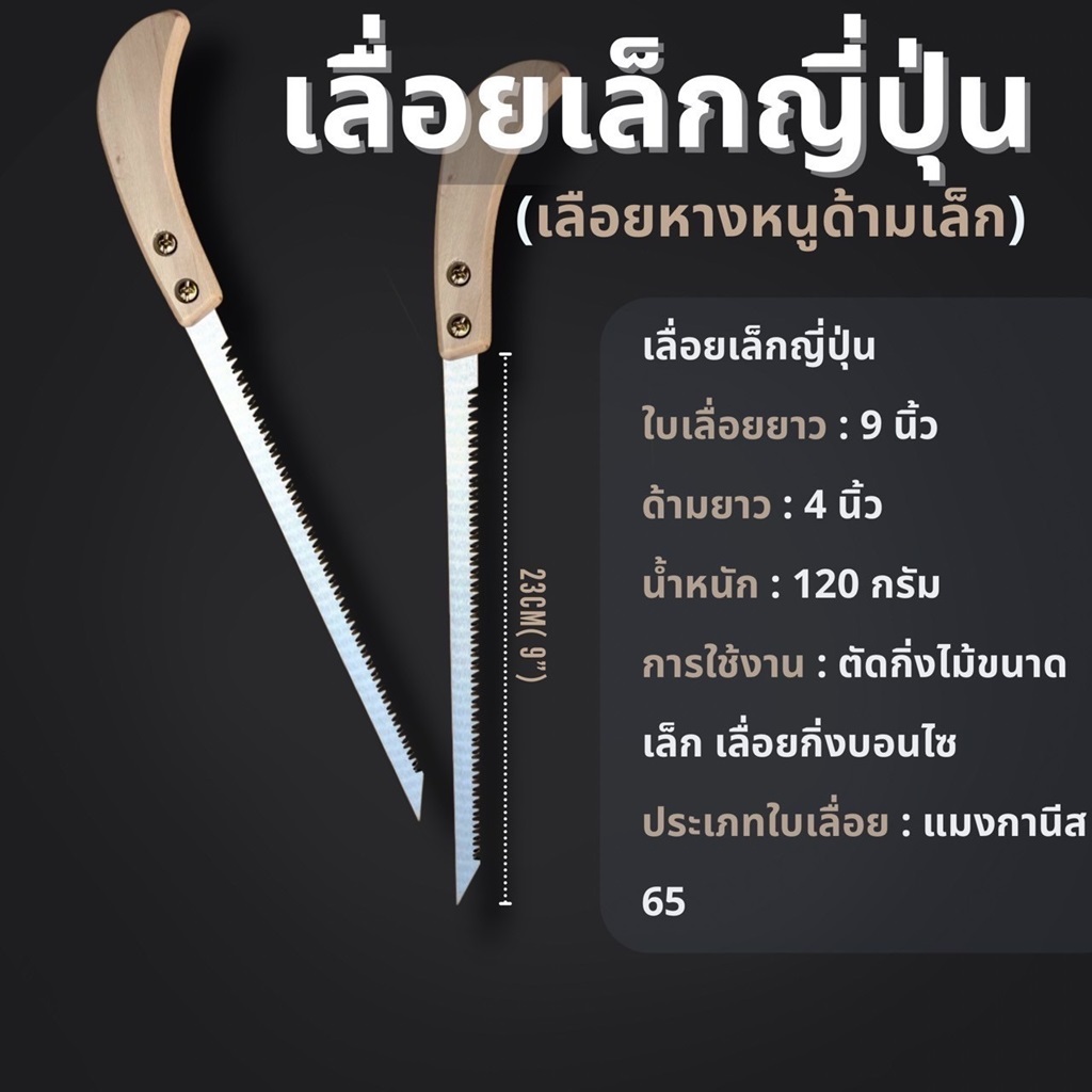 เลื่อยเล็กญี่ปุ่น(เลื่อยหางหนู)เลื่อยบอนไซ ตัดแต่งต้นไม้กิ่งไม้ขนาดเล็ก เลื่อยฉลุฝ้ายิบซั่ม ใบเลื่อย