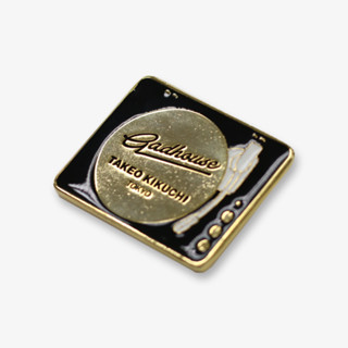 TAKEO KIKUCHI เข็มกลัด GADHOUSE X TAKEO KIKUCHI RECORD PLAYE…