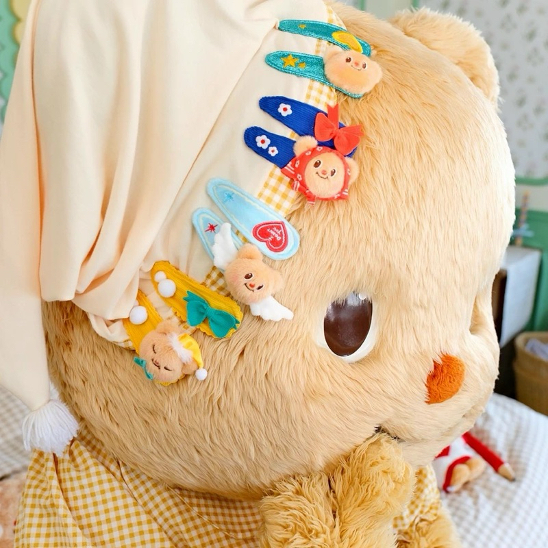 พร้อมส่ง✨กิ๊บน้องเนย Butterbear มีให้เลือก 4 แบบ ของแท้จากนิทรรศการเซี่ยงไฮ้🧸🧈