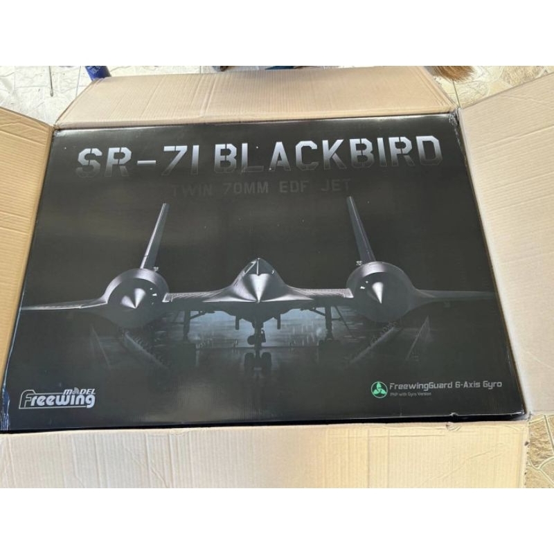 🇹🇭Twin70 SR-71 Blackbird Freewing