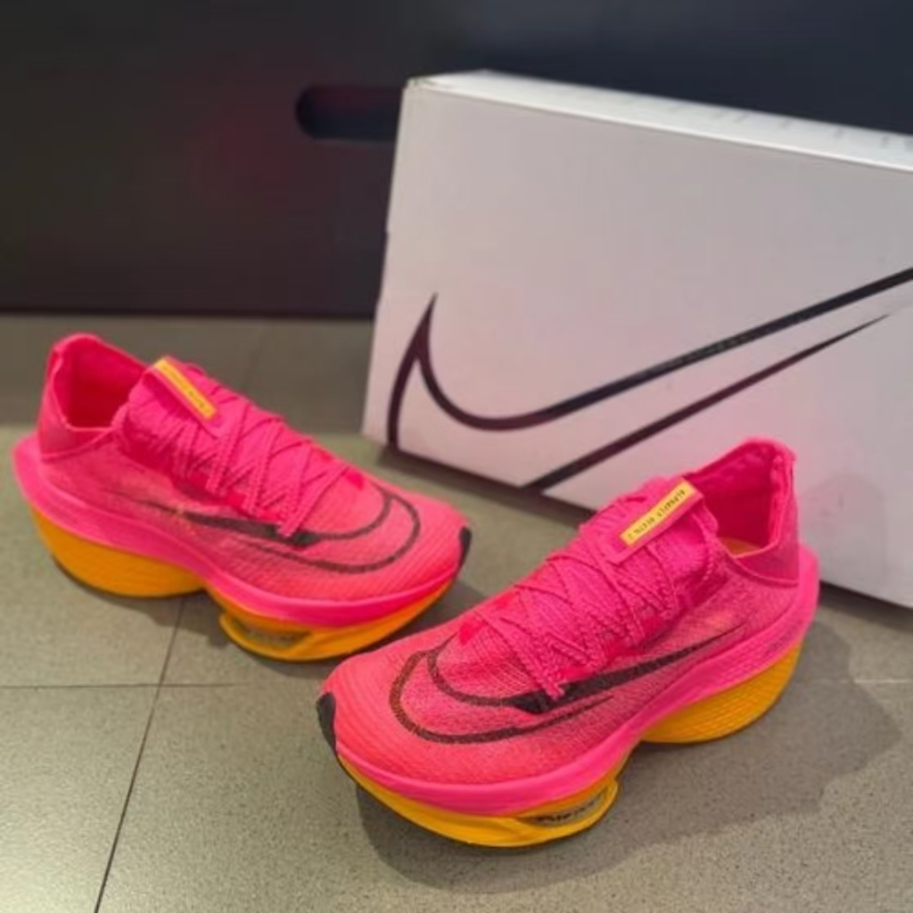 ❤️🚛รอพรีออเดอร์❤️Nike Air Zoom Alphafly Next% 2 รองเท้า รองเท้าวิ่งมาราธอนรองเท้าผ้าใบ (ของแท้ 💯%）