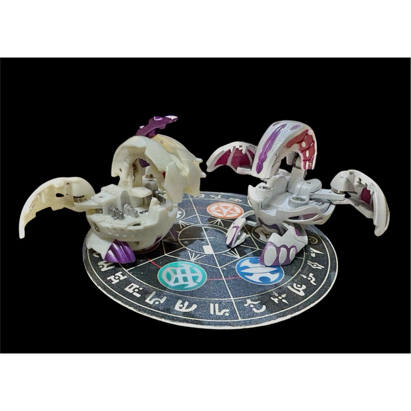Bakugan Battle Brawlers Wavern & Original Pearl Naga ( Pearl Anime Custom Painted ) #บาคุกัน