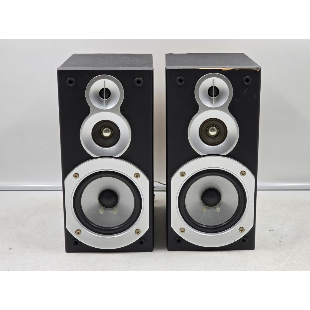 BB59 ลำโพงมือสองญี่ปุ่น 1 คู่ (05F) VICTOR SP-UXW50D-B 20W 4 โอห์ม Woofer 3.5 นิ้ว Size ตู้ 12.5x18.