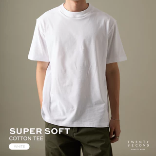 TWENTYSECOND เสื้อยืดแขนสั้น รุ่น The new Super Soft Cotton Tee (Relaxed Fit)