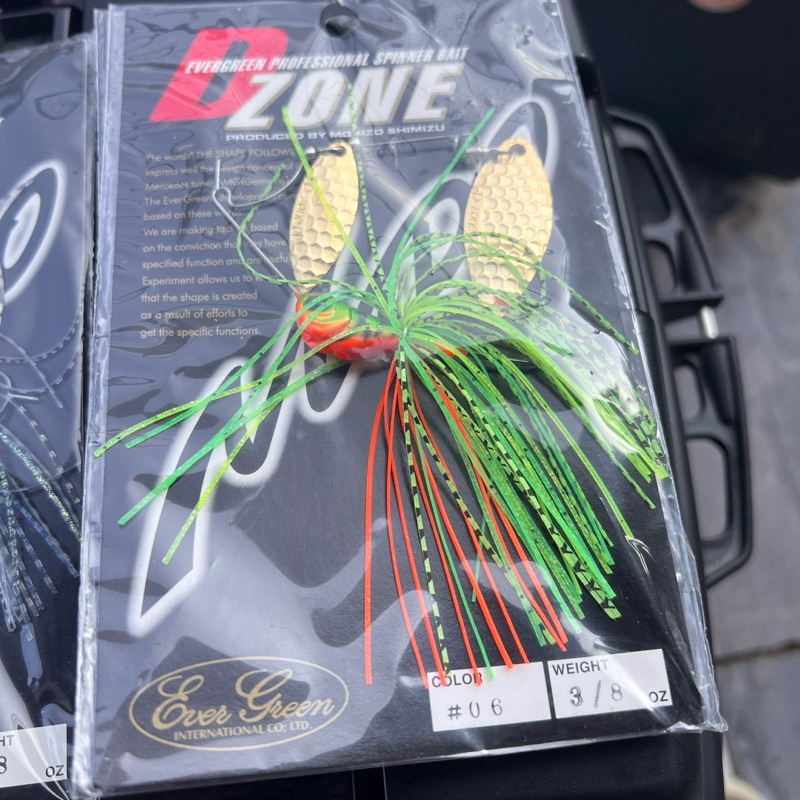 สปินเนอร์เบท EVERGREEN D ZONE ขนาด 3/8oz รูปที่ 5