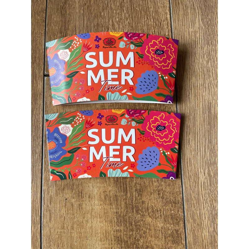 ที่ครอบแก้วชาตรามือ koi the พร้อมส่ง