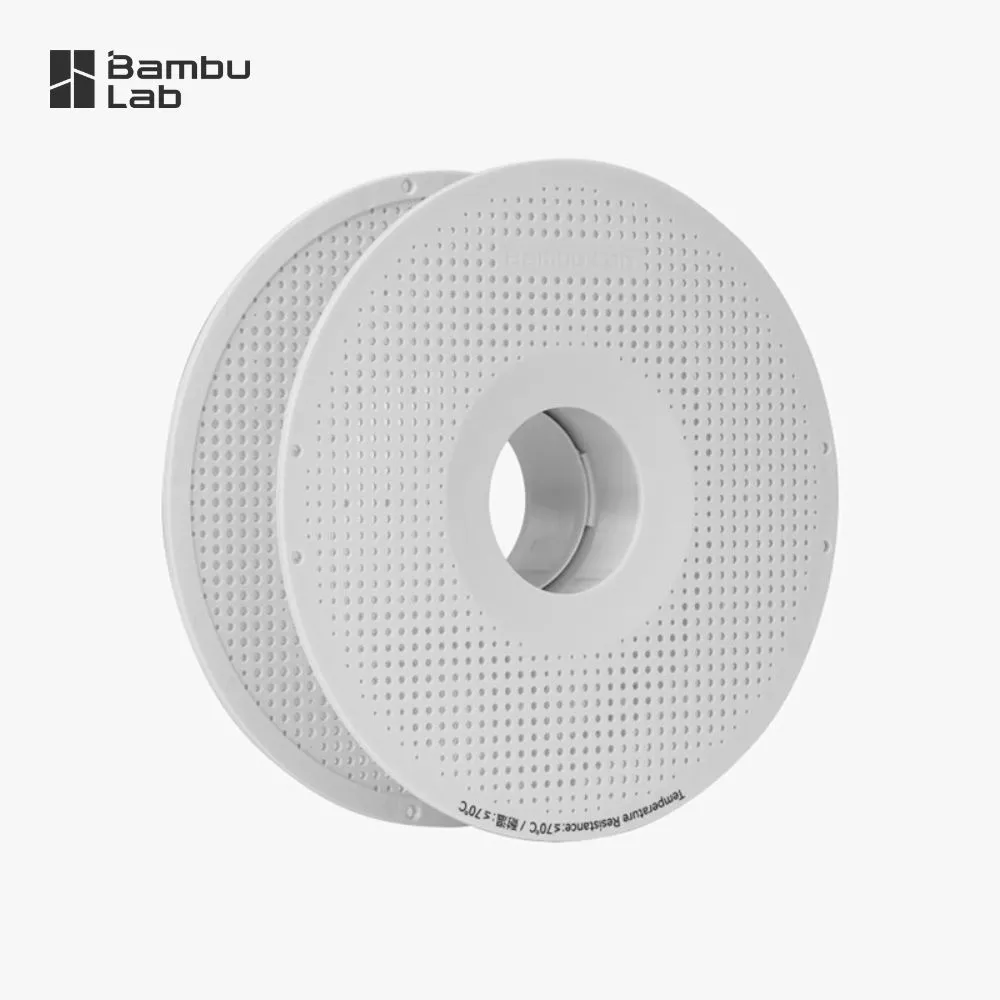 ( ส่งด่วน ) Bambu Lab แกนม้วนแบบใช้ซ้ำได้ Reusable Spool สีขาว ( RSP001 )
