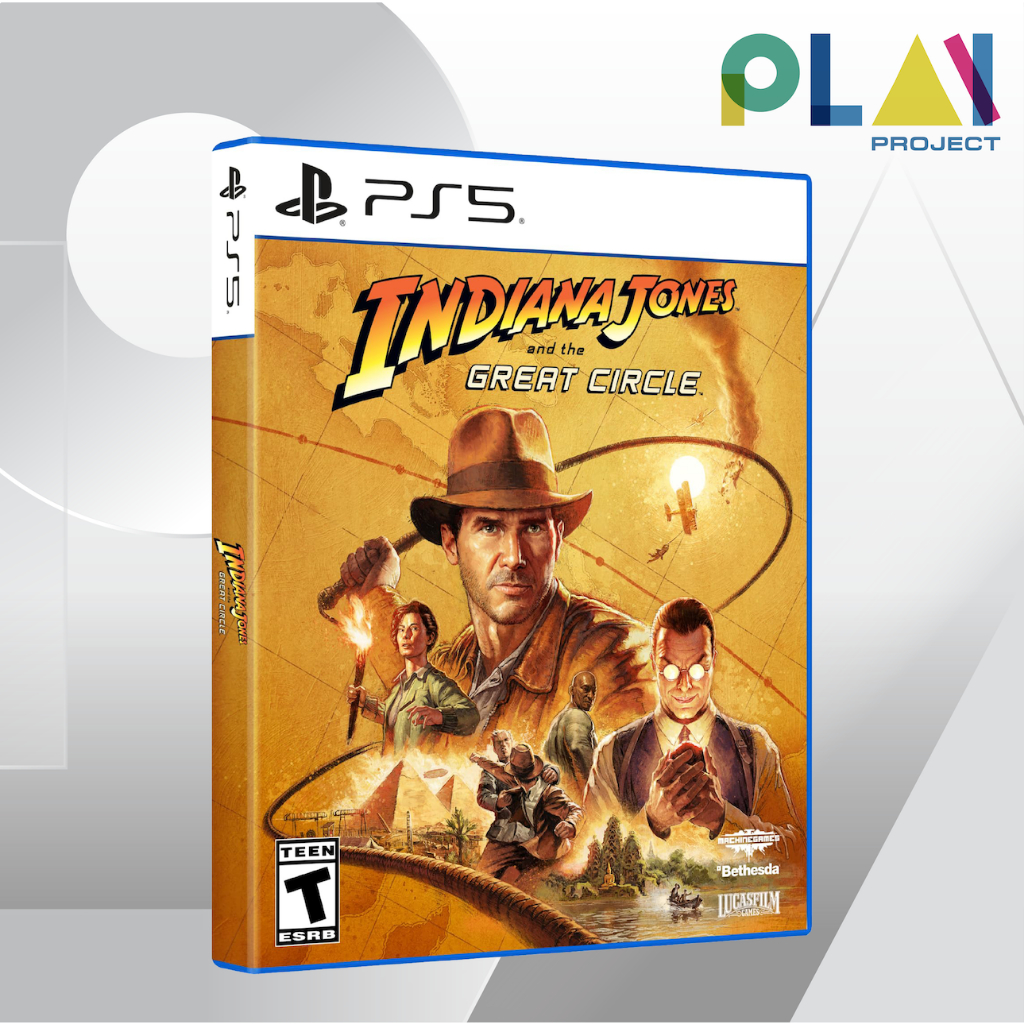 [PS5] [มือ1] Indiana Jones and the Great Circle [PlayStation 5] [เกม PS5] [เกมps5]