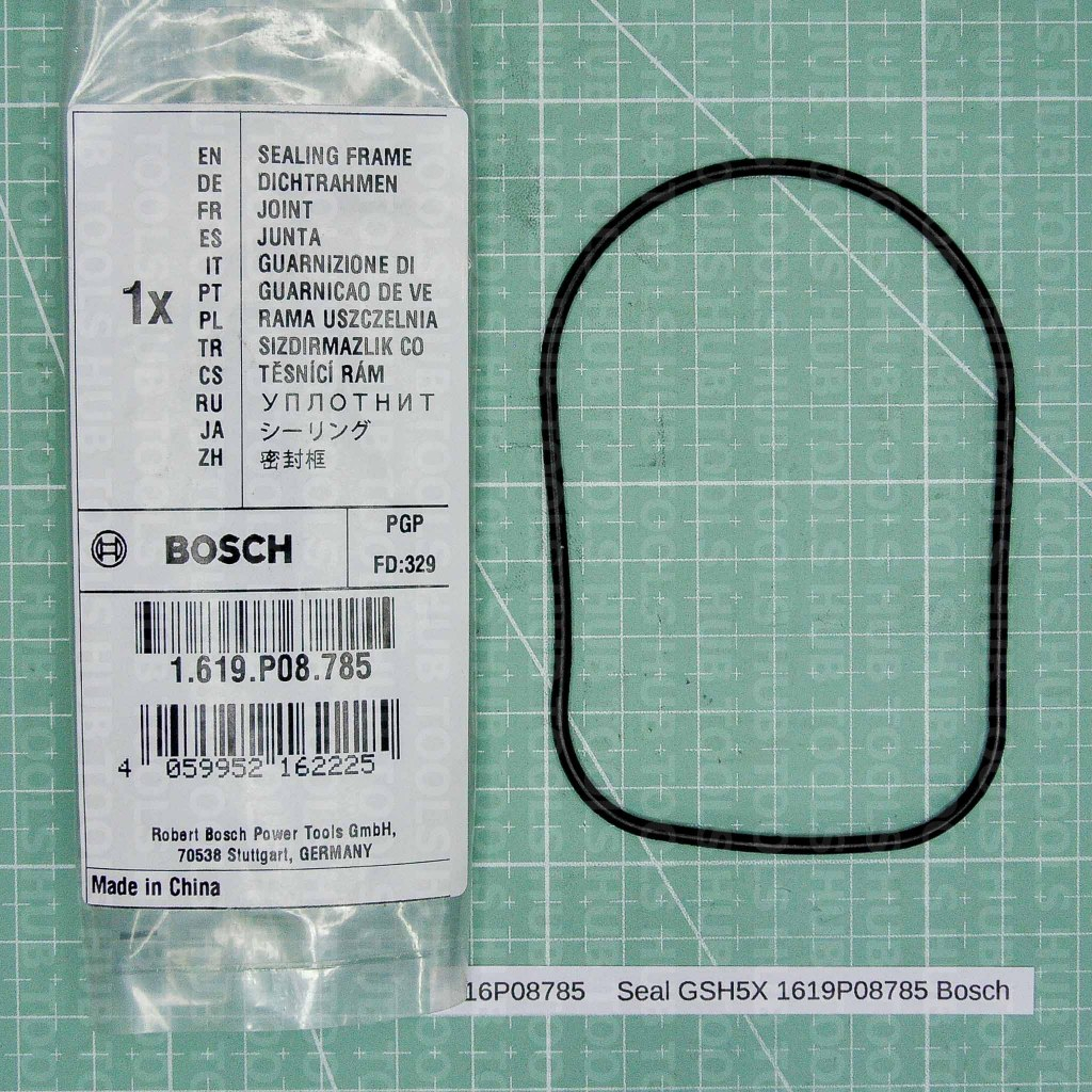 ซีลยาง 1619P08785 สำหรับ GSH 5 / GSH 500/GSH 5X plus อะไหล่ Bosch
