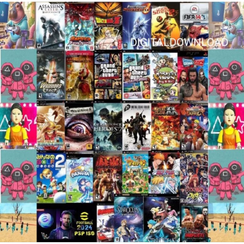เกมpspเล่นบนpcได้6เกมมีทุกเกม