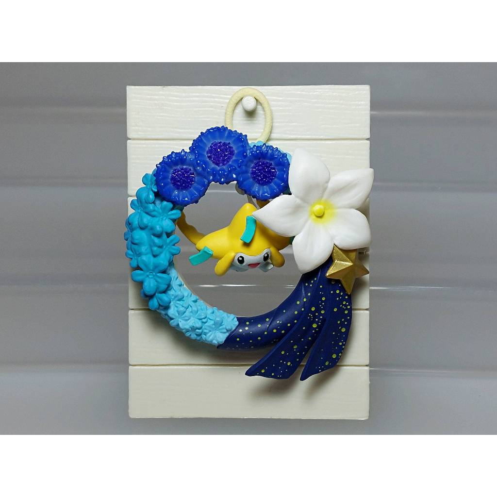 [ของแท้] [มือสอง] Pokemon Wreath Collection Seasonal Gift Figure Jirachi Re-Ment
