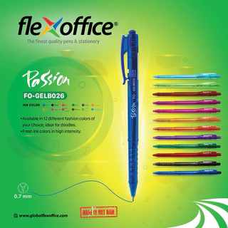 ปากกา Flexoffice 0.5-0.7mm. (50ด้าม)