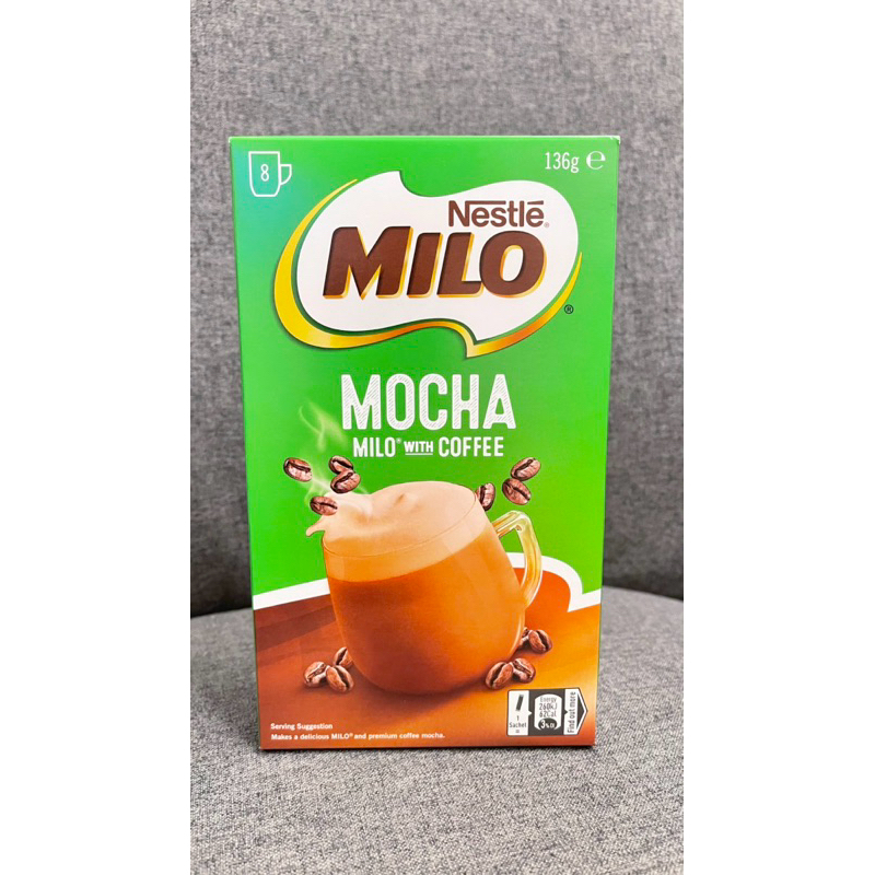 ไมโลมอคค่ากาแฟ 3 in 1 (Nestle) รส Mocha Milo with Coffee จากออสเตรีย (Australia)