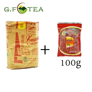 ดอกเก๊กฮวย อย่างดีหอมมาก ตราเสือ 500g 金豹 菊花 เกรด A โกจิเบอร์รี่ เก๋ากี้ หล่อฮังก้วยลูก 罗汉果 枸杞 黄栀子菊花果 Chrysanthemum tea