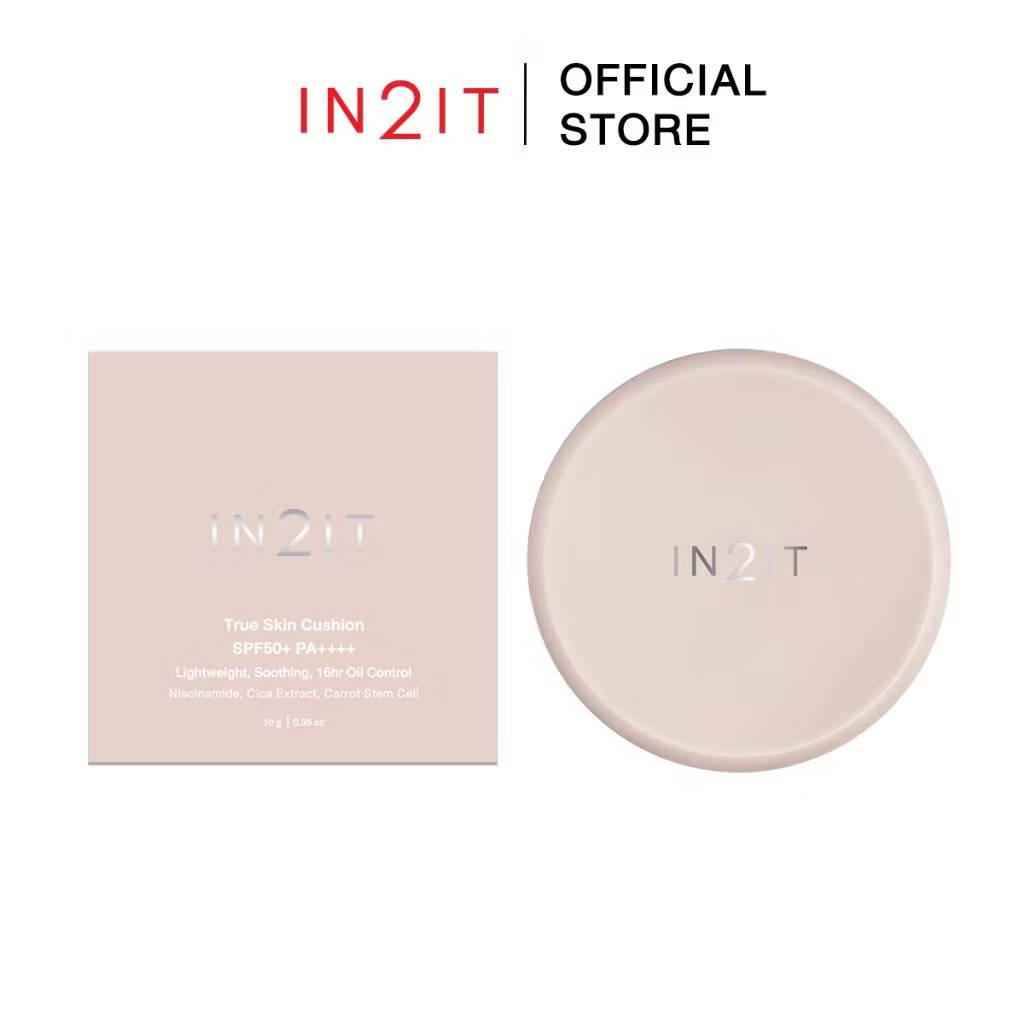 IN2IT True Skin Cushion SPF50+ PA+++ คุชชั่นรีทัชผิว