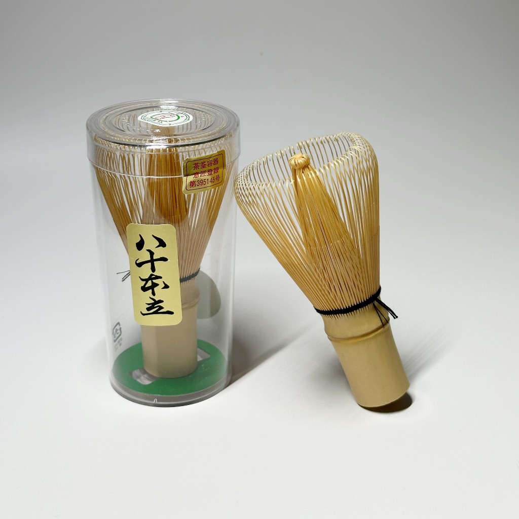 แปรงมัทฉะไม้ไผ่ 80 ซี่ จาก Kisen ผลิตในเกาหลี | Chasen Made in Korea