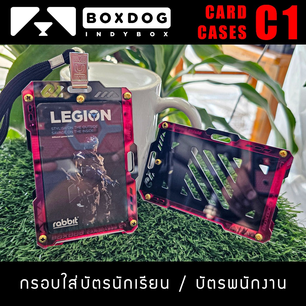 BOXDOG Cardcases C1 ที่แขวนบัตรอะคริลิก DIY สุดเท่