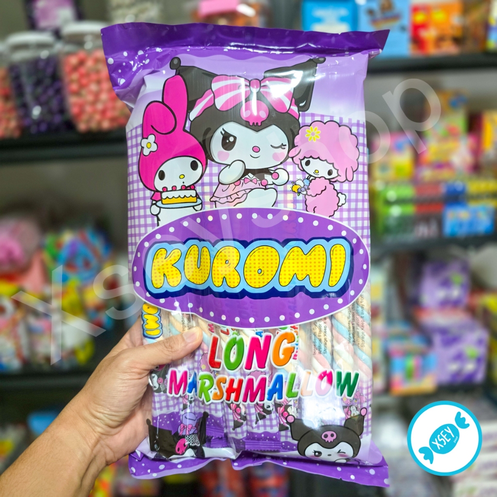 มาชเมลโลคุโรมิยาว จั้มโบ้ อร่อยๆ 1 แพ็คมี 30 ชิ้น