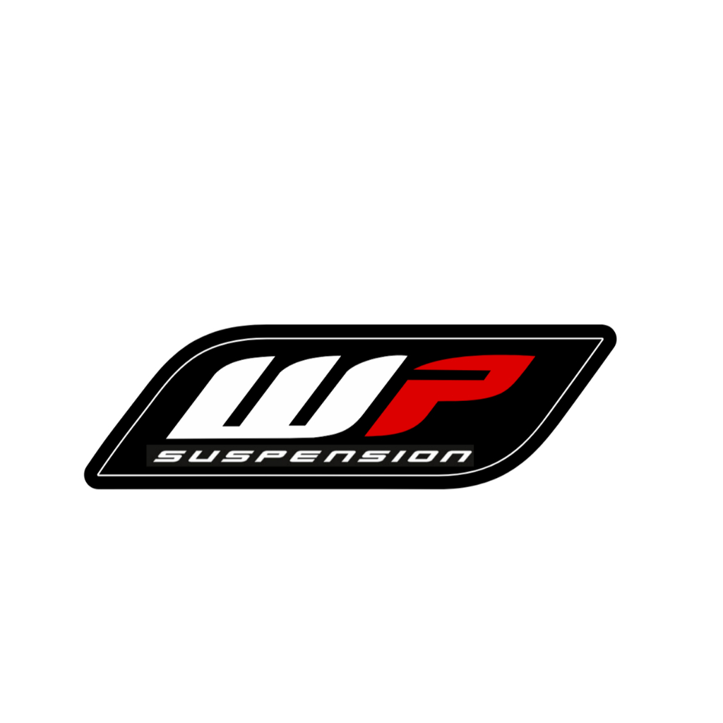 sticker สติกเกอร์ โช๊ค wp สะท้อน 6x1.6 cm.
