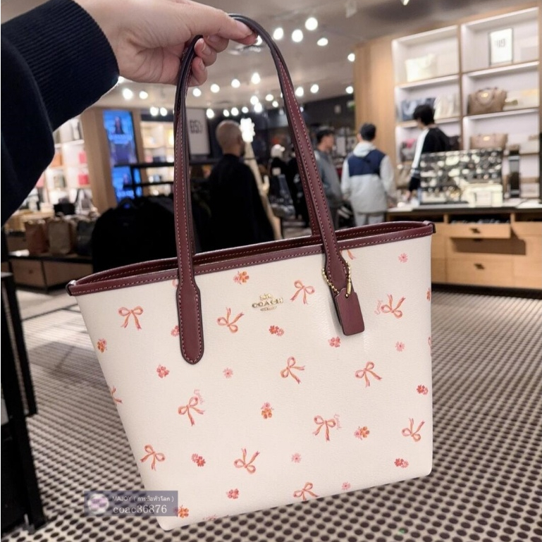 แท้💯% outlet City 23 Tote กระเป๋าโท้ตใบเล็กสำหรับผู้หญิง กระเป๋าสะพายไหล่เล็ก กระเป๋าช้อปปิ้ง