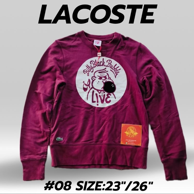 เสื้อสเวตเตอร์Lacosteมือสองญี่ปุ่น#08