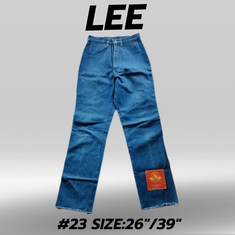 กางเกงยีนส์Leeมือสองญี่ปุ่น#23