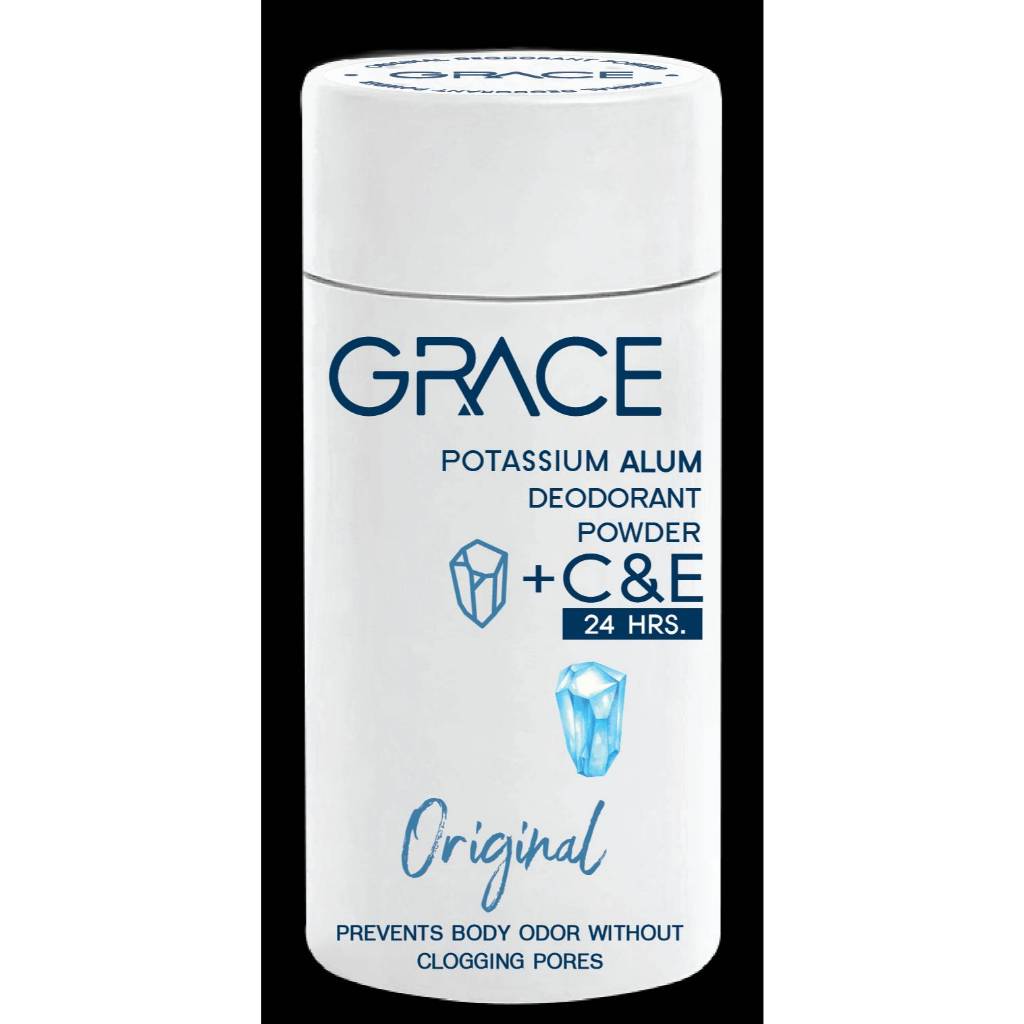 =Grace เกรซ แป้งระงับกลิ่นกาย ผงระงับกลิ่นกาย 35 กรัม