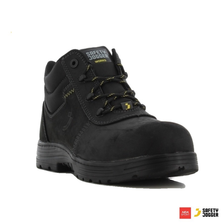 [ร้านนี้ "Safety" สุด] SAFETY JOGGER - MAGO S3 MID รองเท้าเซฟตี้ หุ้มข้อ หัวคอมโพสิต แผ่นกันทะลุ มาตราฐานสากล