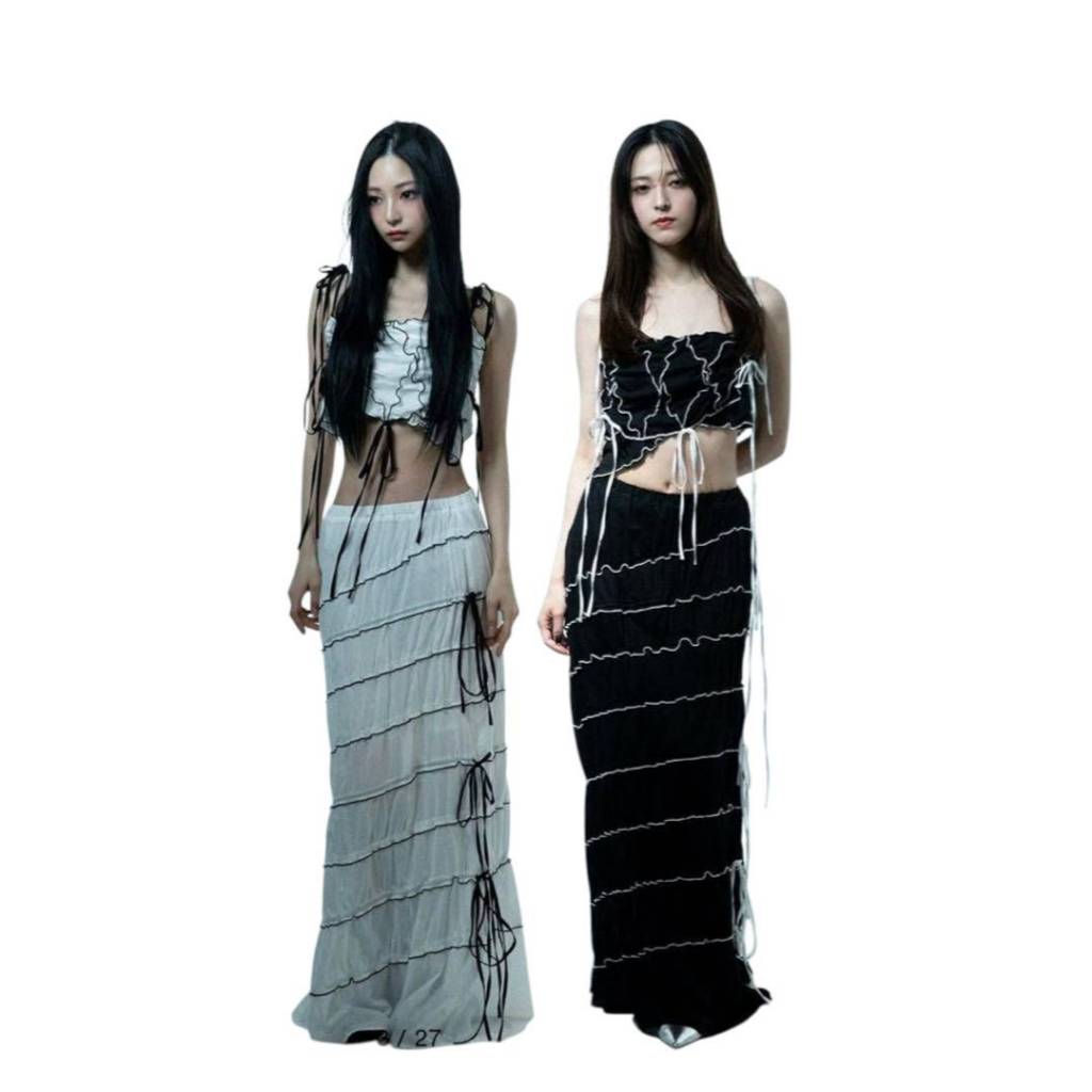 เสื้อสายเดี่ยวดีไซน์เชือกสุดยูนีค สายแฟต้องมี!