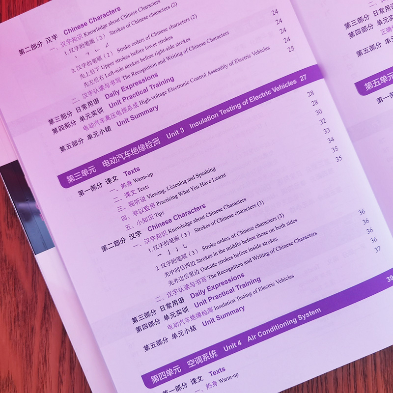 แบบเรียนภาษาจีนยานยนต์ Chinese + Automotive Service Engineering Technology  中文+汽车工程服务技术 - รูปที่ 5