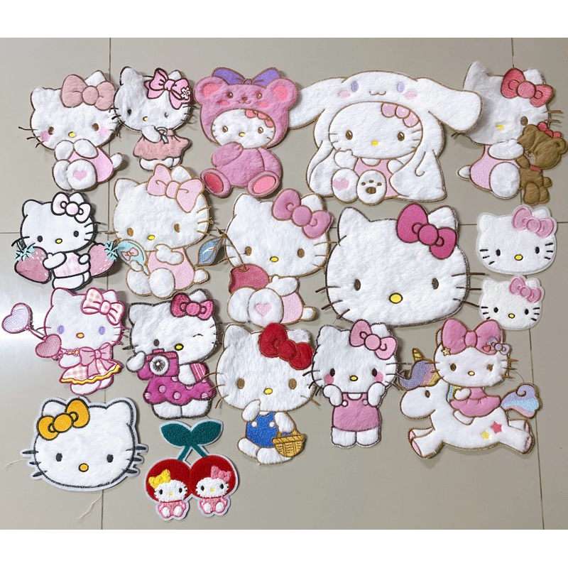 ตัวการ์ตูนตกแต่งเสื้อผ้างานขนนิ่ม(✅จัดส่ง1-2วัน)