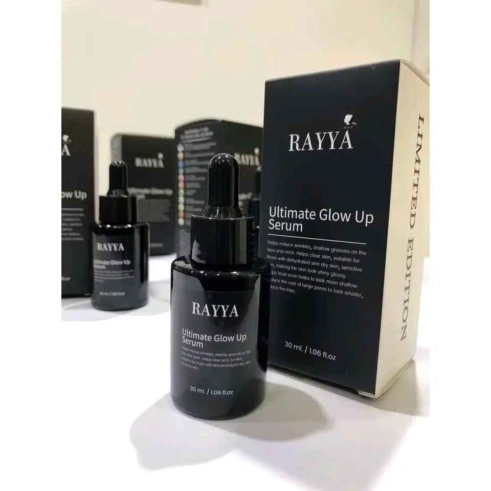 [ขวด] RAYYA Ultimade Glow up Serum limited เซรั่มเรยา หน้าใสฉ่ำเด้งฟู ลดสิว ฝ้า เซรั่มรีจูรัน - รูปที่ 4
