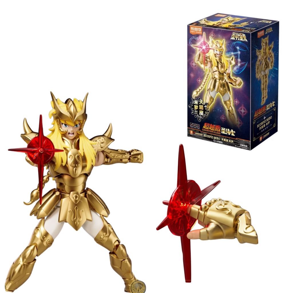 BLOKEES Saint Seiya-Champion Class(cc)03-สโคริโอ มิโร่ (ราคาต่อชิ้น) รหัส BKS75004