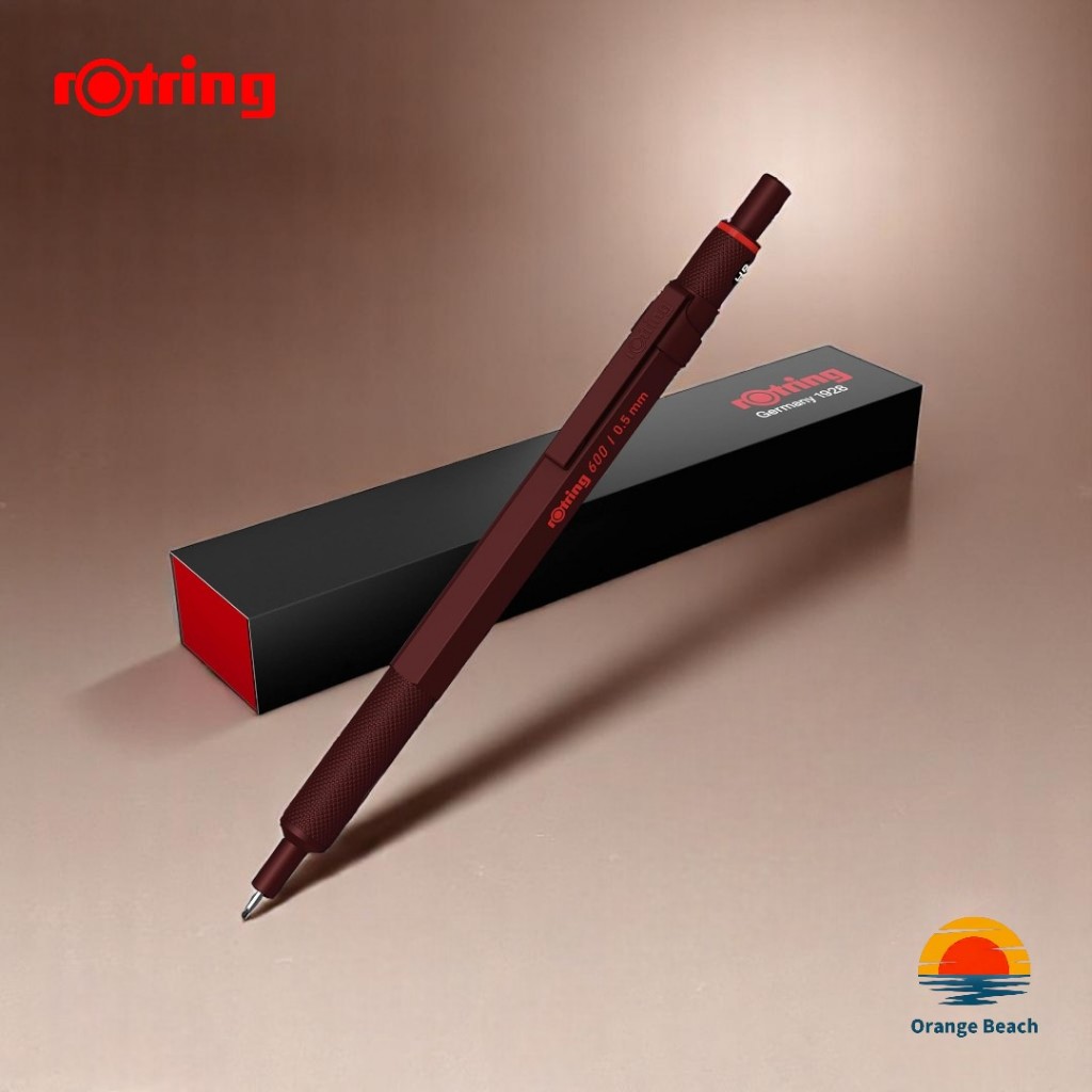 rOtring 600 Mechanical Pencil/ดินสอกดระดับมืออาชีพ/สีช็อคโกแลตทรัฟเฟิล